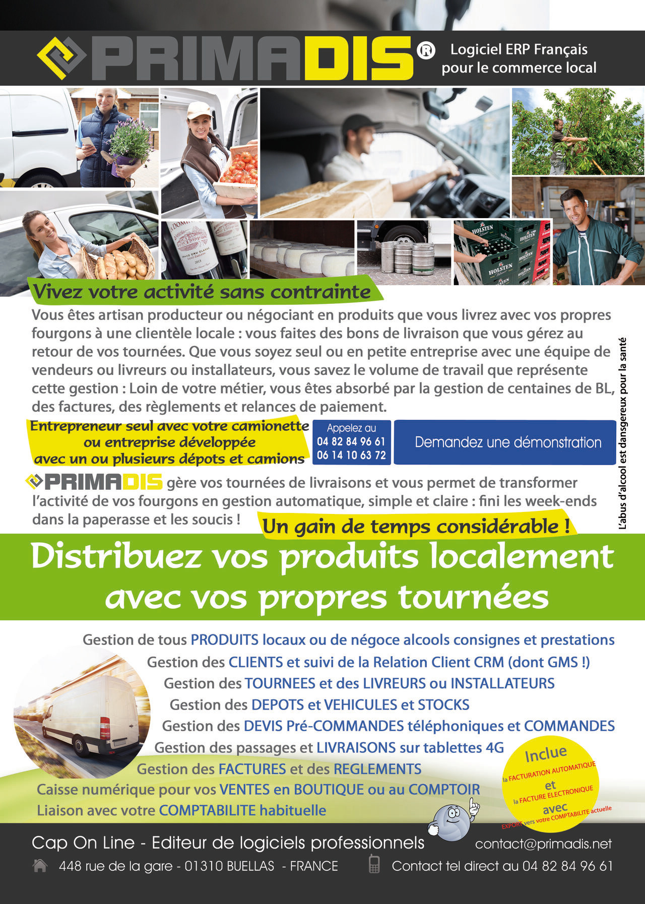 Brochure logiciel PRIMADIS