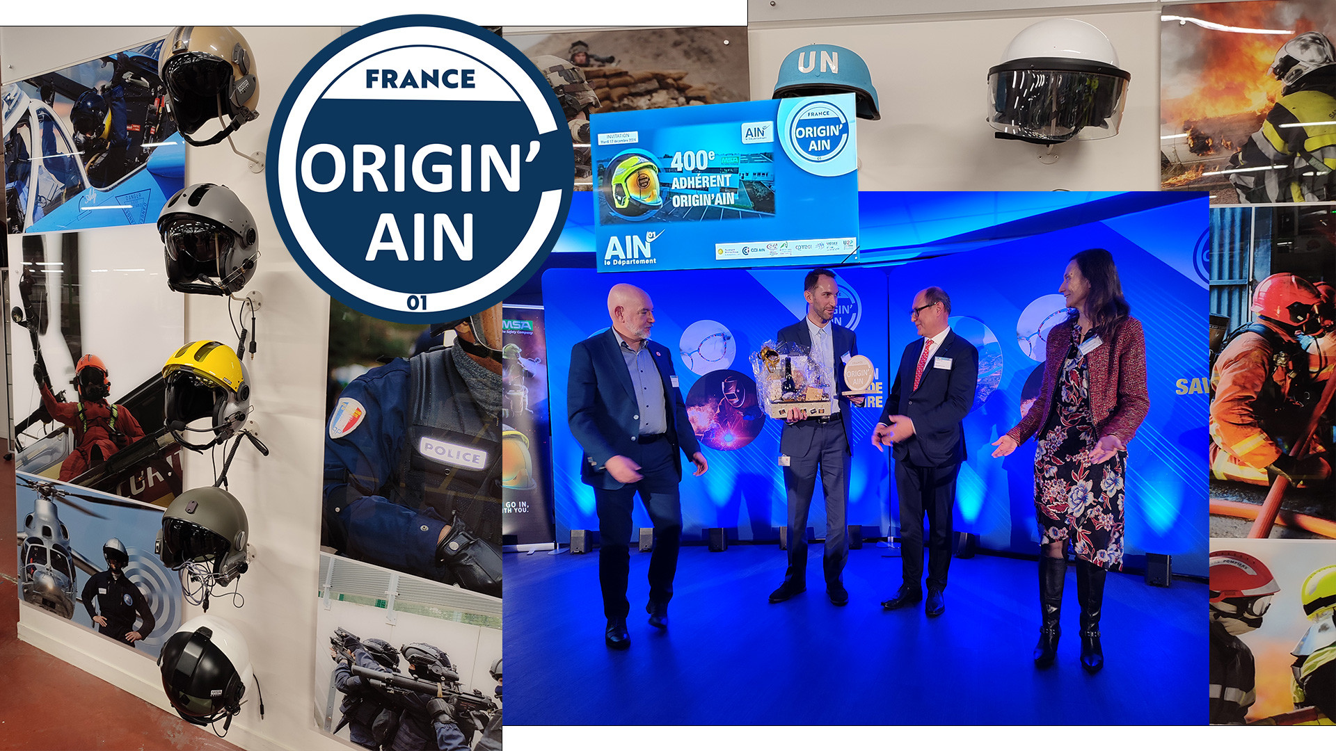 🏆 Cap On Line à la cérémonie du 400ᵉ adhérent Origin'Ain !🏆