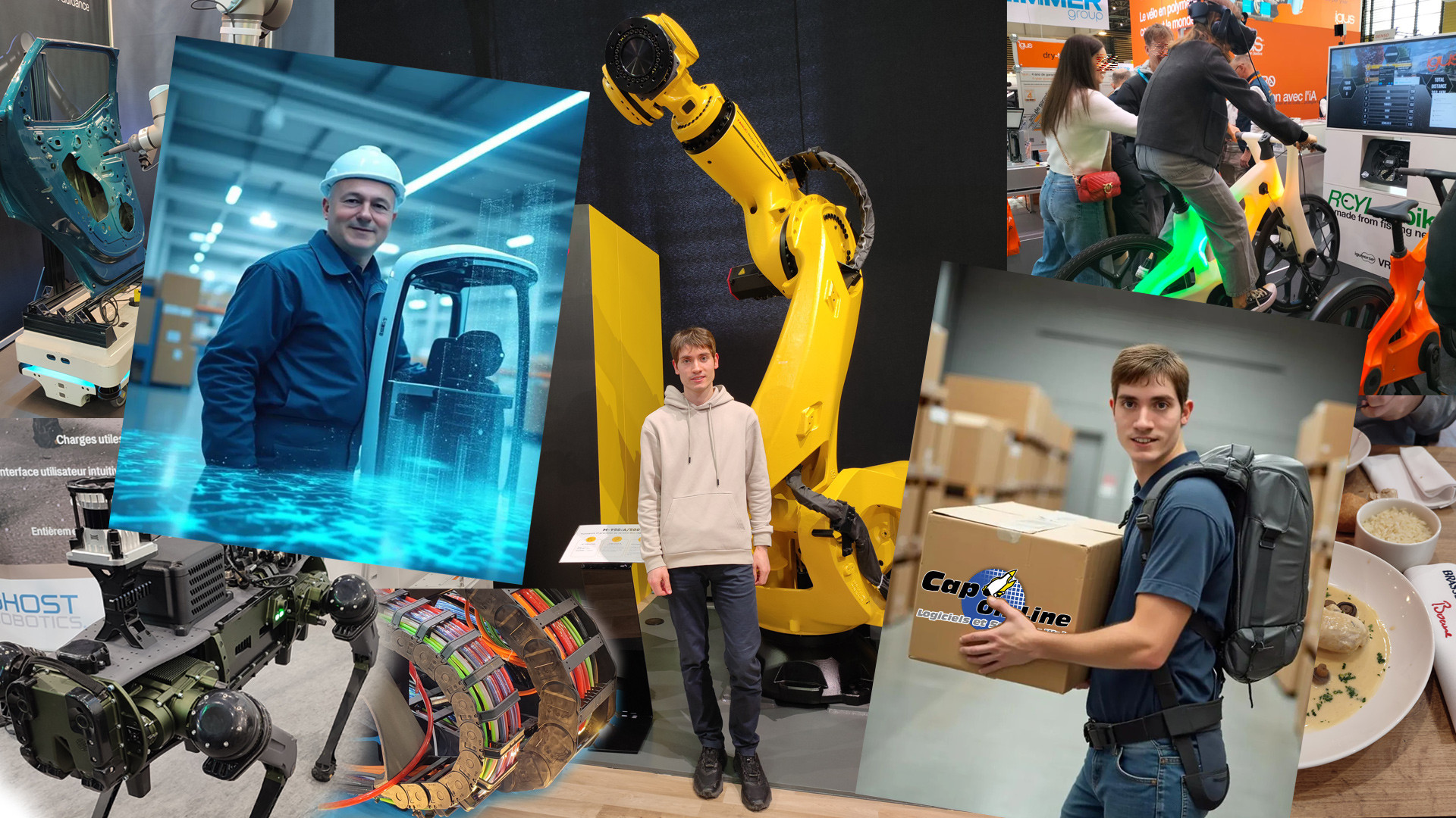 🤖 Cap On Line en immersion au salon Global Industrie Lyon 2025 ! 🤖