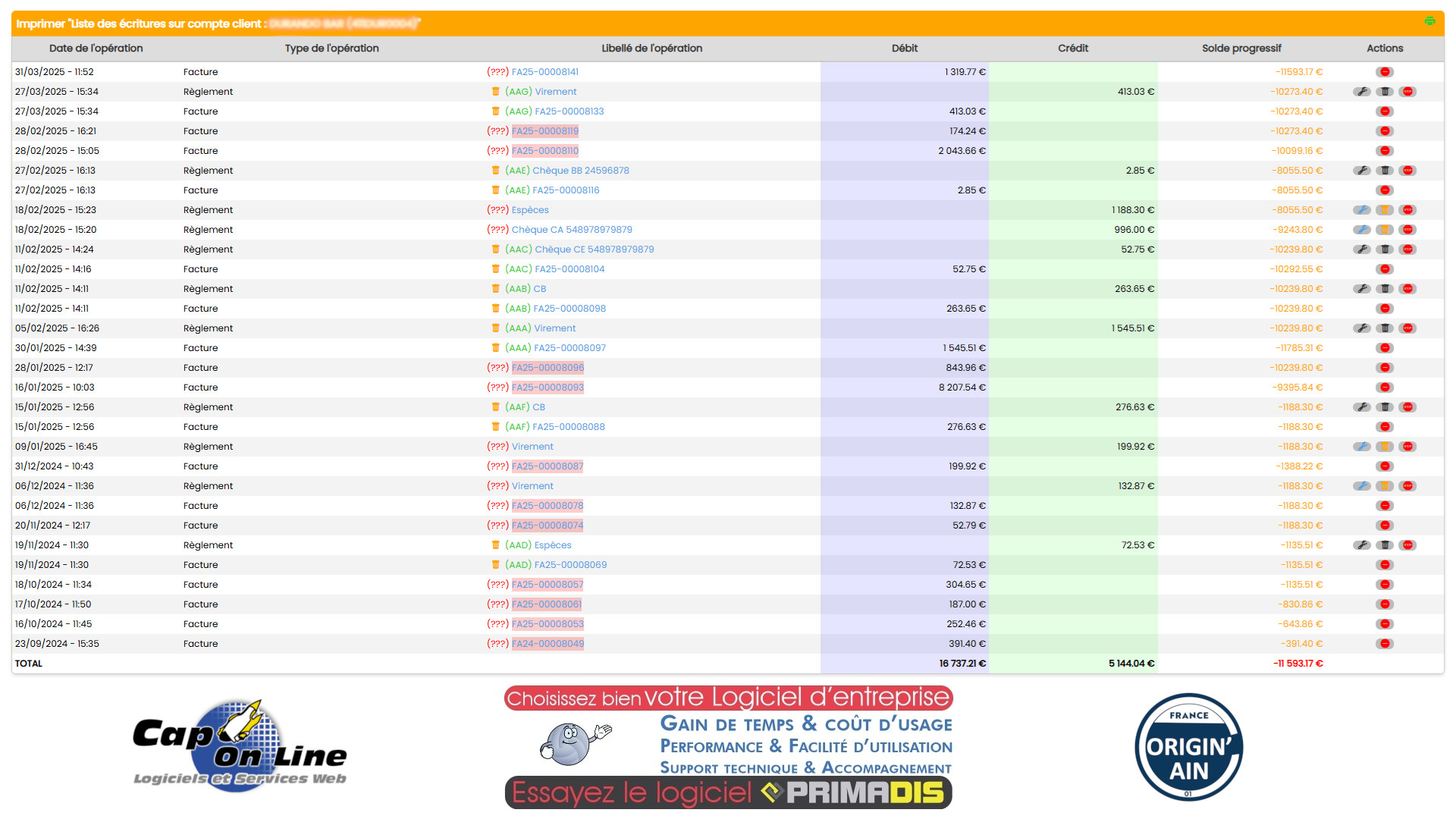 📢 Comptable, Expert-Comptable : Vous en avez assez des logiciels standards et des aller-retours incessants avec vos clients ? Boostez votre suivi avec PRIMADIS ! 📢