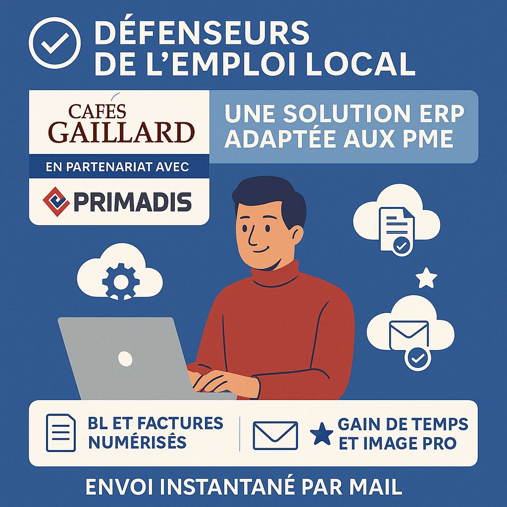 [REPUBLICATION] 💻 Chez Cafés Gaillard, défendre l’emploi local, ce n’est pas qu’une affaire de café !