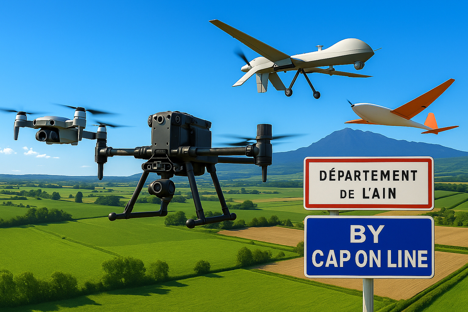 🚀 Cap On Line dévoile Alterra DRONE et propulse le Drone dans l’AIN ! 🚀